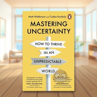 【预售】掌控不确定性Mastering Uncertainty英文商业行销Watkinson精装Random House进口原版书847943415书籍图书外版正版