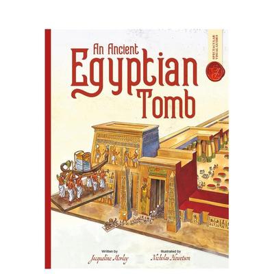 【预售】古埃及陵墓：震撼视觉指南 Ancient Egyptian Tomb: Spectacular Visual Guides 原版英文儿童绘本进口书籍图书外版正版