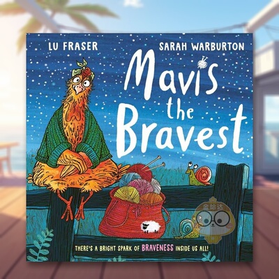 【预售】最勇敢的梅维斯英文儿童绘本自我认知情绪管理进口原版书精装Mavis the Bravest Fraser Macmillan US书籍图书外版正版