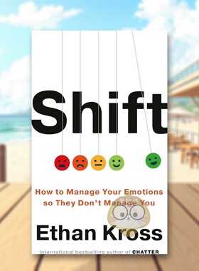 【预售】转移英文心灵励志Shift精装进口原版书Kross  Ethan Vermilion书籍图书外版正版