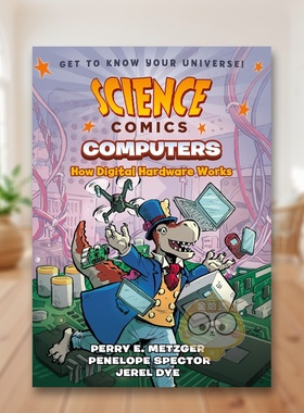 【预售】计算机：数字硬件的工作原理（平装） 【Science Comics】Computers 原版英文儿童漫画进口书籍图书外版正版