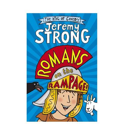 【预售】罗马狂欢 Romans on the Rampage 原版英文儿童章节书 儿童中年级读物进口书籍图书外版正版