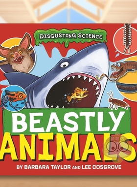 【现货】恶心科学：可怕的动物 Disgusting Science: Beastly Animals 原版英文儿童绘本进口书籍图书外版正版