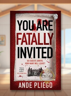 【预售】致命邀请 You Are Fatally Invited 原版英文文学小说 致敬阿加莎无人生还 悬疑惊悚小说进口书籍图书外版正版