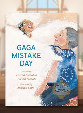 【预售】嘎嘎错误日英文儿童绘本人际关系进口原版外版书精装3-6周岁Gaga Mistake DaySTRAUBPenguin Books (US)书籍图书正版