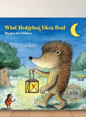 【预售】刺猬*喜欢什么英文儿童绘本动物生态环保进口原版外版书3岁-6岁What Hedgehog Likes BestErwin Moser NorthSouth Books书