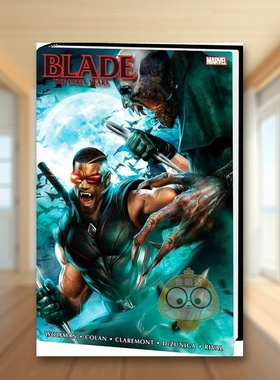 【预售】【Marvel】刀锋战士早期教育综合体英文漫画精装进口原版书BLADE: THE EARLY YEARS OMNIBUS Dave Wilkins  Marv Wolfma书
