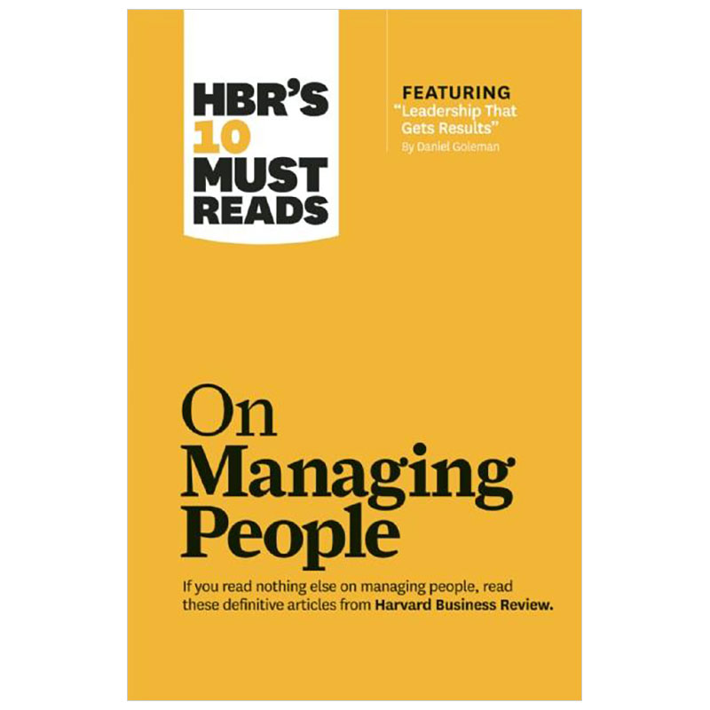 【现货】on Managing People管理人员哈佛商业评论HBR商业经管英文原版图书籍进口正版