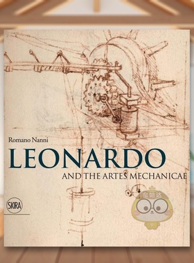 【预售】莱昂纳多与机械技艺 Leonardo and the artes mechanicae 原版英文艺术画册画集进口书籍图书外版正版