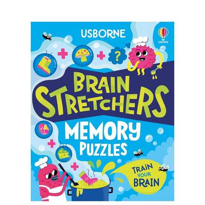 【预售】脑力拉伸：记忆大挑战 Brain Stretchers: Memory Puzzles 英文进口原版儿童绘本图书Darran Stobbart知识百科