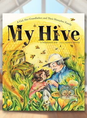 【预售】我的蜂巢英文儿童绘本动物生态环保进口原版书精装6岁-9岁My Hive Abrams May Meredith书籍图书外版正版