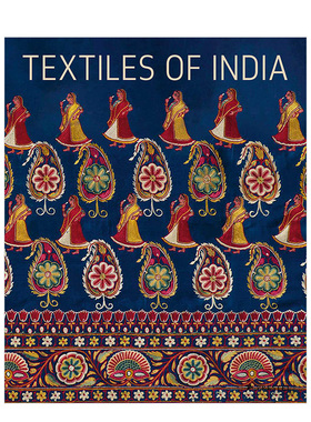 【现货】Textiles of India 印度纺织品 织物服装设计装饰艺术 英文原版书籍进口
