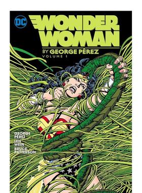 【现货】神奇女侠卷1(2024版) DC漫画界传奇画师乔治佩雷斯 Wonder Woman by George Perez Vol.1 英文漫画书原版进口美漫图书