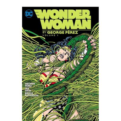 【现货】神奇女侠卷1(2024版) DC漫画界传奇画师乔治佩雷斯 Wonder Woman by George Perez Vol.1 英文漫画书原版进口美漫图书