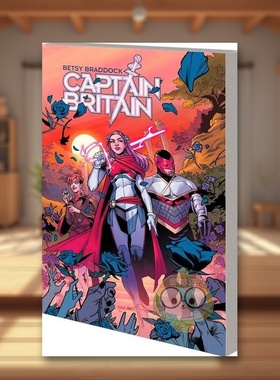 【预售】【Marvel】英国队长贝西布拉多克英文漫画简装进口原版书CAPTAIN BRITAIN: BETSY BRADDOCK Erica D'Urso  Tini Howard书