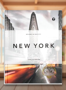 【预售】【Trope城市影像系列】纽约【Trope City Editions】Trope New York英文摄影集人文景观Fitzgerald精装Trope Publishing进