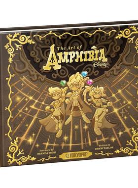 【预售】迪士尼奇幻沼泽动画艺术设定集 The Art of Amphibia 原版英文艺术插画原画设定集 Tokyopop进口书籍图书外版正版