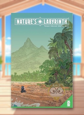 【预售】大自然的迷宫卷1英文漫画进口原版书平装14岁以上Nature's Labyrinth Vol. 1 Zac ThompsonMad Cave Studios书籍图书外版