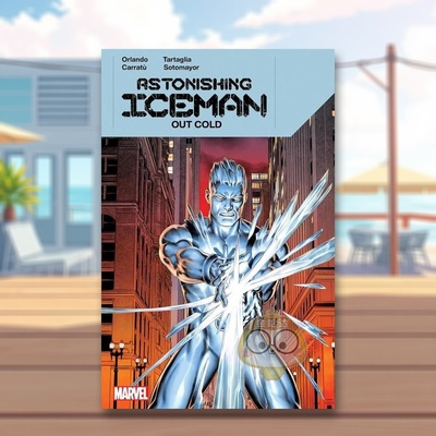 【预售】【Marvel】超凡冰人寒冷英文漫画平装进口原版书Astonishing Iceman: Out Cold Orlando  Steve书籍图书外版正版