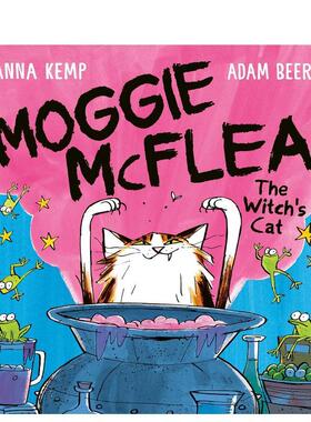 【现货】女巫的猫 Moggie McFlea Moggie McFlea : The Witch's Cat 原版英文儿童绘本