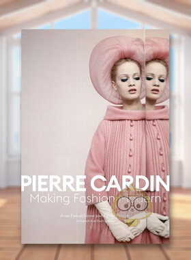 【预售】皮尔卡丹让时尚更现代Pierre Cardin 英文时尚设计师品牌Jean-Pascal Hesse精装Flammarion进口原版书80281890书籍图书外