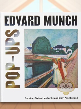 【预售】爱德华·蒙克立体书英文外国美术19世纪进口原版外版书精装Edvard Munch Pop-UpsCourtney Watson McCarthy & Bj?rn Ari书