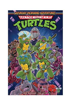 【现货】忍者神龟：周六历险记 卷1Teenage Mutant Ninja Turtles: Saturday Morning Adventures, Vol. 1英文漫画书原版进口图书