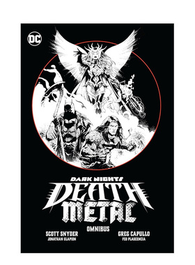 【现货】DC漫画 暗夜：死亡金属综合 Dark Nights: Death Metal Omnibus 英文漫画书原版进口图书美漫书籍 Scott Snyder