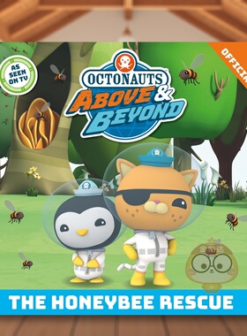 【预售】海底小纵队：蜜蜂救援 Octonauts Above & Beyond: The Honeybee Rescue 原版英文儿童绘本进口书籍图书外版正版