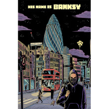 【现货】His Name Is Banksy: A Graphic Novel，他叫班克斯 英文原版图书籍进口正版 Francesco Matteuzzi 漫画