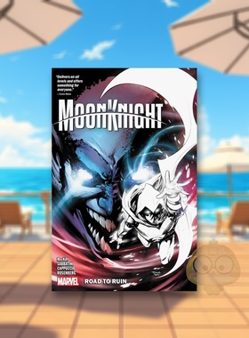 【现货】【Marvel】月光骑4毁灭之路MOON KNIGHT VOL. 4 ROAD TO RUIN英文漫画Jed MacKay简装进口原版书2947354书籍图书外版正版