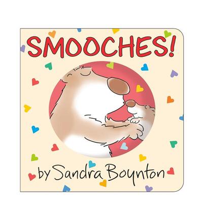 【预售】亲亲！ 纽约时报书作家Sandra Boynton爱意绘本 Smooches! 原版英文儿童绘本 歌颂亲吻的力量进口书籍图书外版正版