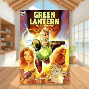 【预售】【DC Comics】绿灯侠卷1英文漫画平装进口原版书Green Lantern Vol. 1: Back in Action Adams Jeremy书籍图书外版正版