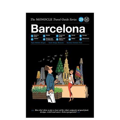 【现货】[Gestalten出版]【Monocle Travel Guide】Monocle旅行指南 Barcelona巴塞罗那 西班牙旅游旅行指南英文原版进口正版