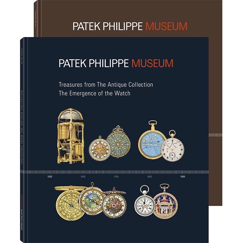 【预售】百达翡丽博物馆珍宝 世界名表画册(一套2册) Treasures from the Patek Philippe Museum 英文原版腕表图鉴艺术画册书籍