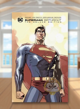 【现货】【DC Comics】超人闪耀豪华版英文漫画精装进口原版书Superman: Birthright The Deluxe Edition Mark Waid  LEINIL FRA书