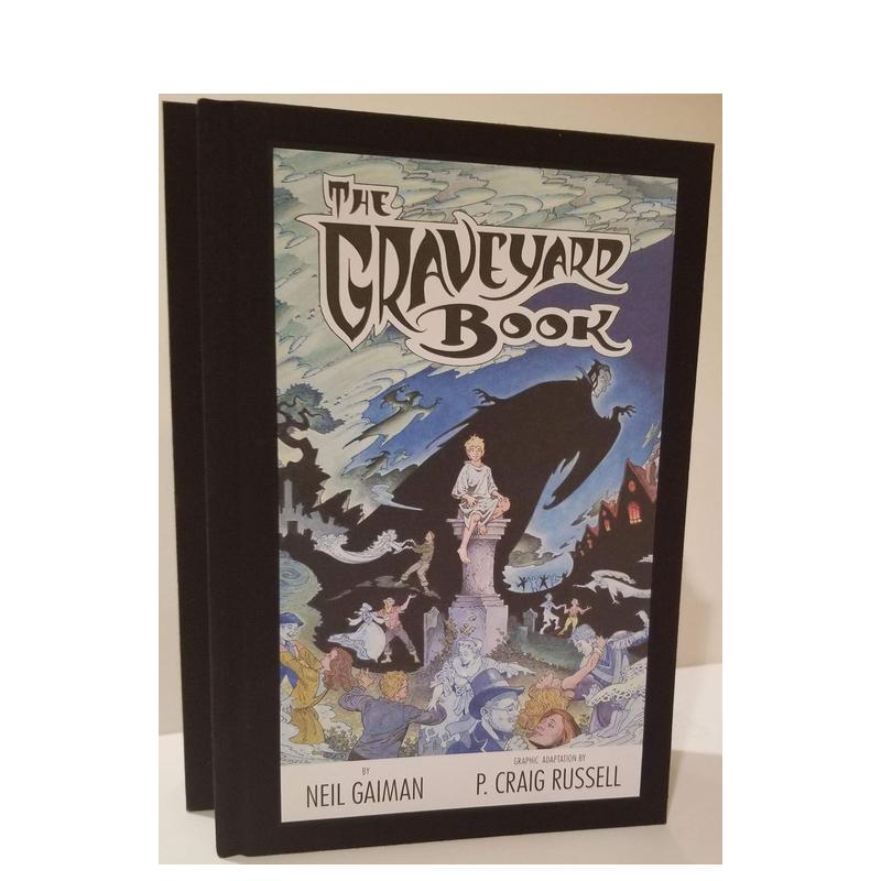 【现货】墓地书漫画小说单卷特别限量版 Graveyard Book Graphic Novel Single Volume Special   英文进口原版儿童分阶阅读图书
