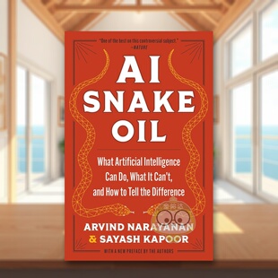 英文社会科学进口书籍图书外版 人工智能玄妙探秘 原版 Oil Snake 以及如何辨识 它不能做什么 人工智能可以做些什么 预售