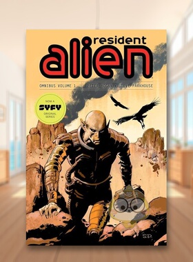 【预售】外星人居民精选集卷1英文漫画进口原版书14岁以上Resident Alien Omnibus Volume 1 Peter HoganDark Horse书籍图书外版正