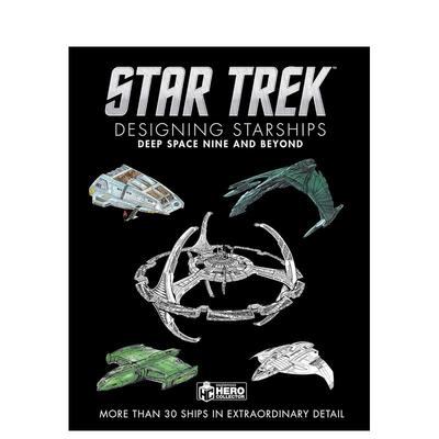 【现货】漫画 星际迷航:设计星际飞船:深空九号及更远 Star Trek Designing Starships 英文漫画书原版进口图书