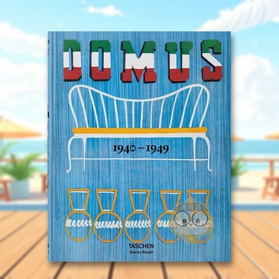 【预售】 多莫斯设计 1940–1949英文综合设计进口原版书domus 1940–1949精装Charlotte & Peter Fiell TASCHEN书籍图书外版正版