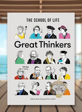 【预售】伟大的思想家：60位思想匠的日常智慧 Great Thinkers 原版英文人文历史进口书籍图书外版正版