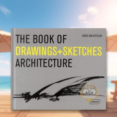 【预售】建筑图纸&素描 The Book of Drawings+Sketches: Architecture 原版英文建筑设计进口书籍图书外版正版