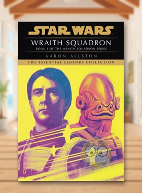 【预售】恶灵中队星球大战（X翼）英文漫画 Aaron Allston进口原版书平装14岁以上Wraith Squadron Star Wars Legends (X-Wing)R书