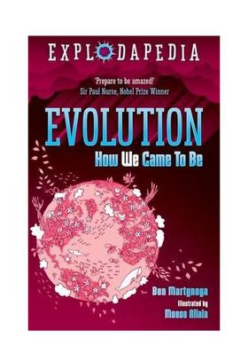 【现货】爆炸百科:进化 Explodapedia: Evolution英文社会科学原版图书外版进口书籍Martynoga, Ben