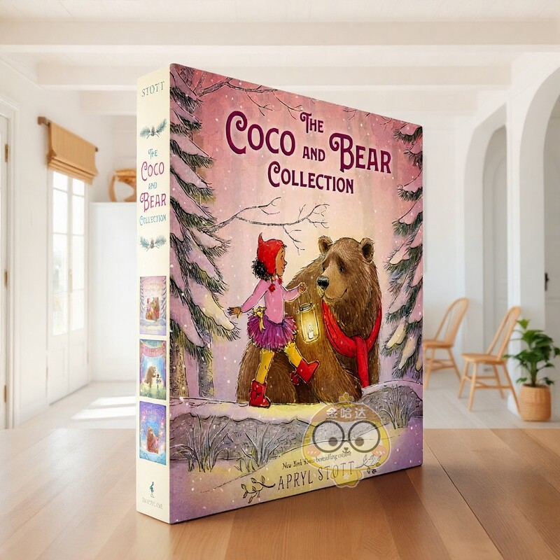 【预售】可可与熊故事盒装集 Coco and Bear Collection (Boxed Set) 原版英文儿童绘本进口书籍图书外版正版
