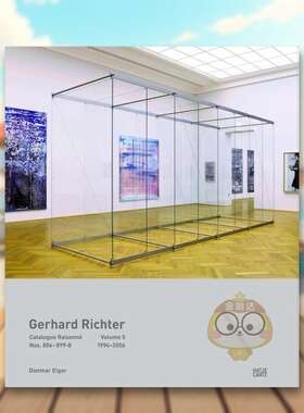 【预售】格哈德·里希特作品集（卷五） Gerhard Richter Catalogue Raisonné. Volume 5 原版英文艺术画册画集进口书籍图书外版