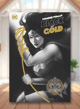 【现货】【DC Comics】神奇女侠黑&金英文漫画精装进口原版书Wonder Woman Black & Gold Tamaki  Mariko书籍图书外版正版