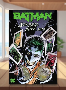【预售】【DC Comics】蝙蝠侠小丑的庇护所英文漫画平装进口原版书Batman: Joker‘s Asylum Aaron  Jason书籍图书外版正版