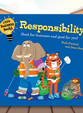 【现货】给孩子的商业小丛书：责任 Little Business Books: Responsibility 原版英文儿童绘本进口书籍图书外版正版